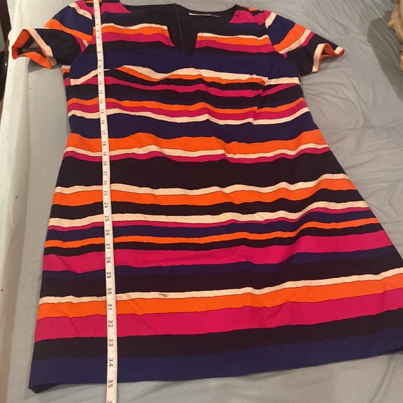 Trina Turk size 12 short sleeve dress multicolor - Picture 10 of 10